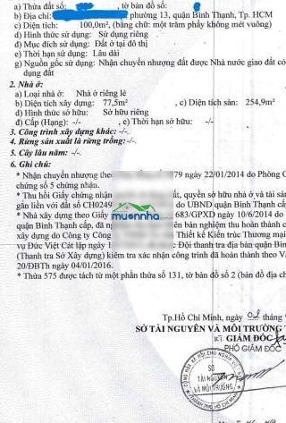 Bán nhà 94/6 đặng thùy trâm. hẻm thông xe hơi 12m. dt 5x20m. trệt 2 lầu st. giá 13,5 tỷ - 4