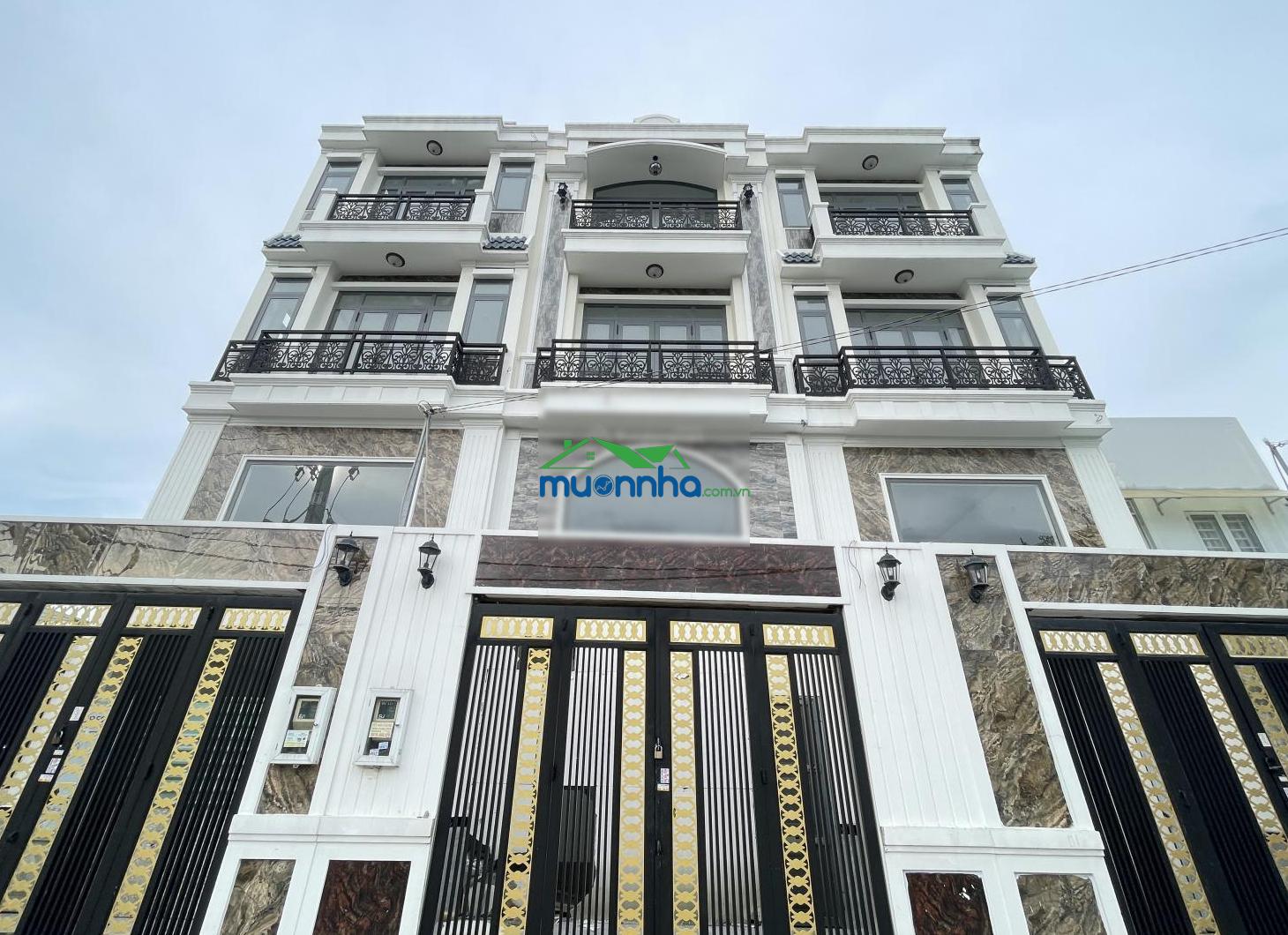 Nhà mới 4 tầng + lửng đường ô tô ngay cân nhơn hoà, đối diện vạn phúc city - sổ riêng - 0901 469 ***