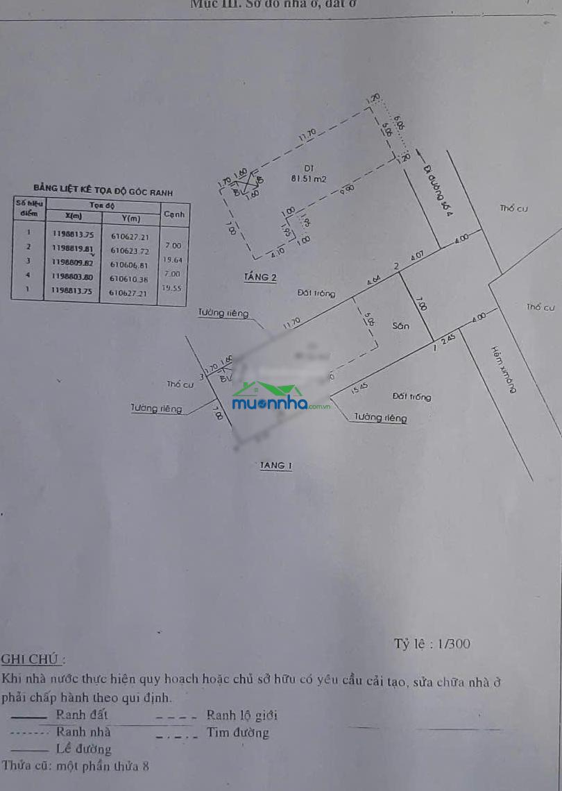 Nhà hẻm 7x20m, 3pn, đường 4, trường thọ, thủ đức, tphcm - 3