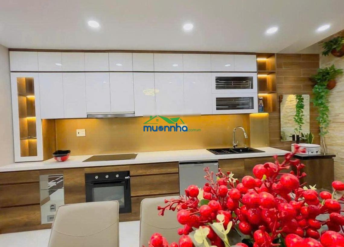 Xuất cảnh bán gấp nhà hồ học lãm, 72m2, 4 tầng btct, 4 pn, 4 wc, hẻm nhựa thông 8m, khu dân trí - 2