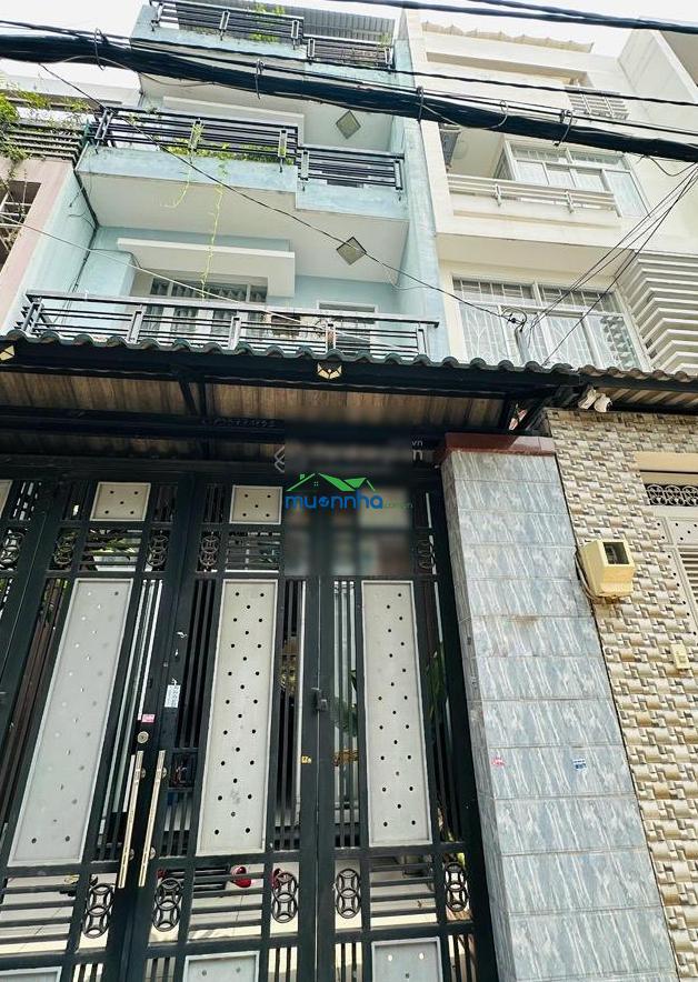 Bán nhà hẻm xe tải 6m - 72m2 - ngang 4,5m - 4 tầng - bùi đình túy - 12.9 tỷ