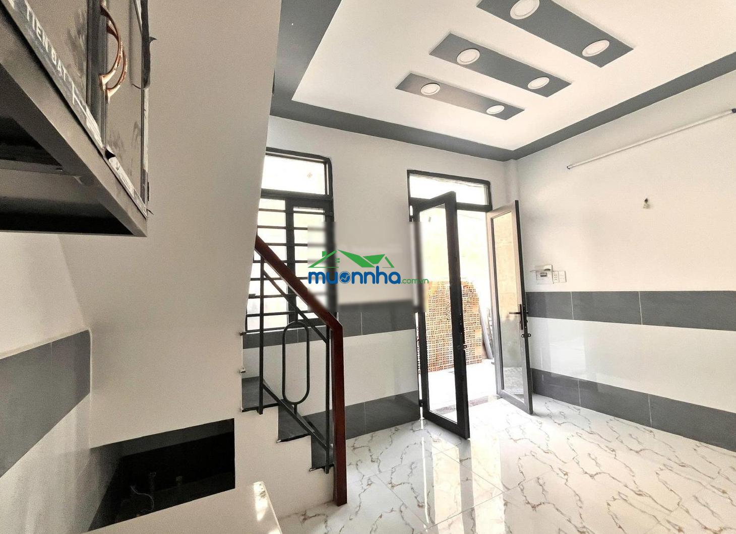 Căn nhà nhỏ đủ ở 1 trệt 1 lầu ngay gần chợ nhị xuân hóc môn, đường oto vào tận hẻm, shr - 3