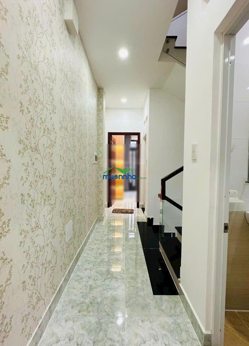 Bán nhà trệt 3 lầu khu dân cư đường nhựa 12m + vỉa hè - 3