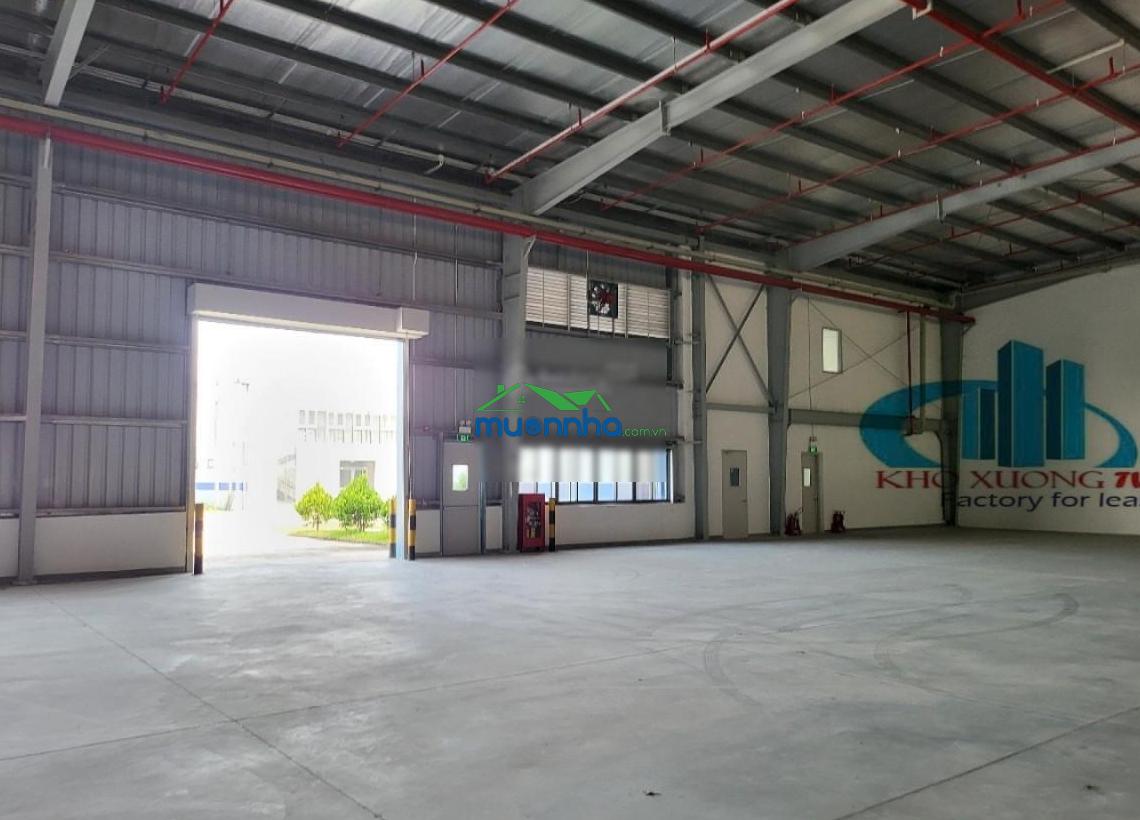 Cho thuê 2200m2 xưởng mới trong kcn bến cát, sản xuất đa ngành nghề