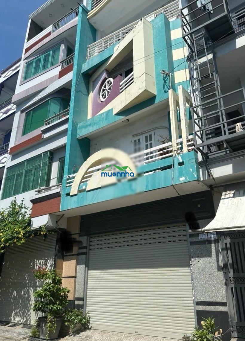 Nhà hxt 10m 1 trục dương quảng hàm. 5x12m (cn 59m2) 1 trệt 3 lầu, giá 9,9 tỷ còn tl