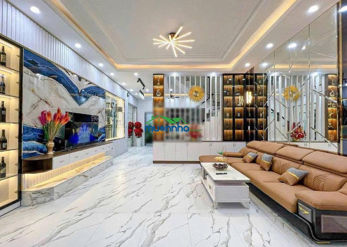 Nhà gần trường đh văn lang, nơ trang long, giá 6 tỷ, bình thạnh, dt 67m2, còn hđ thuê 20tr/tháng - 4