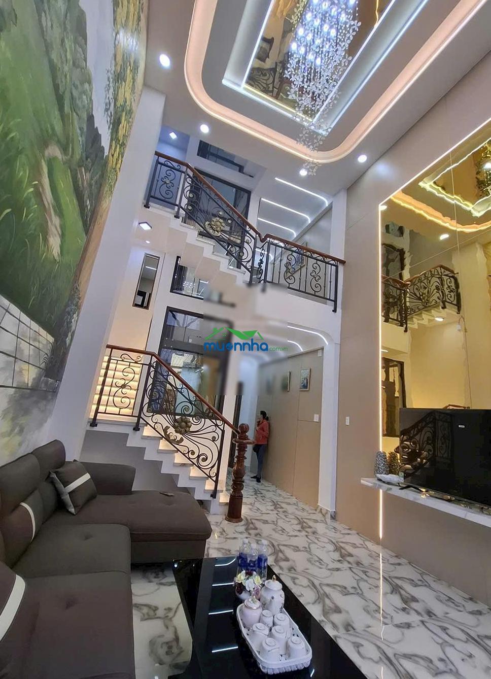 Nhà full nội thất 1 sẹc hương lộ 2, bình tân: 4mx20m đúc 1 lửng 3 lầu - 3