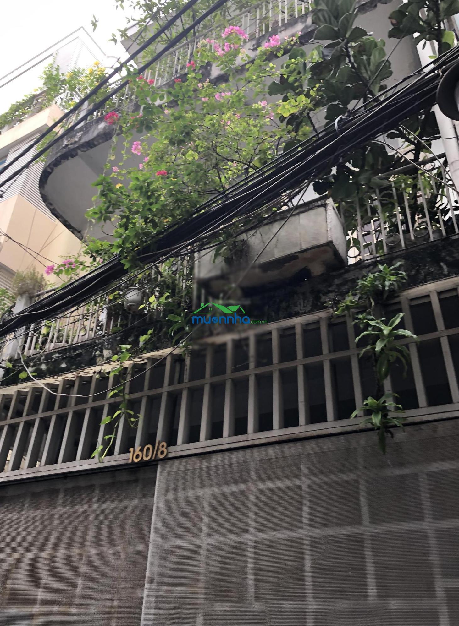 Bán nhà riêng hẻm võ thị sáu, quận 3. dt 3x8m 1 trệt 1 lầu, 24,5m2, đang cho thuê 6tr, bán 3,95 tỷ