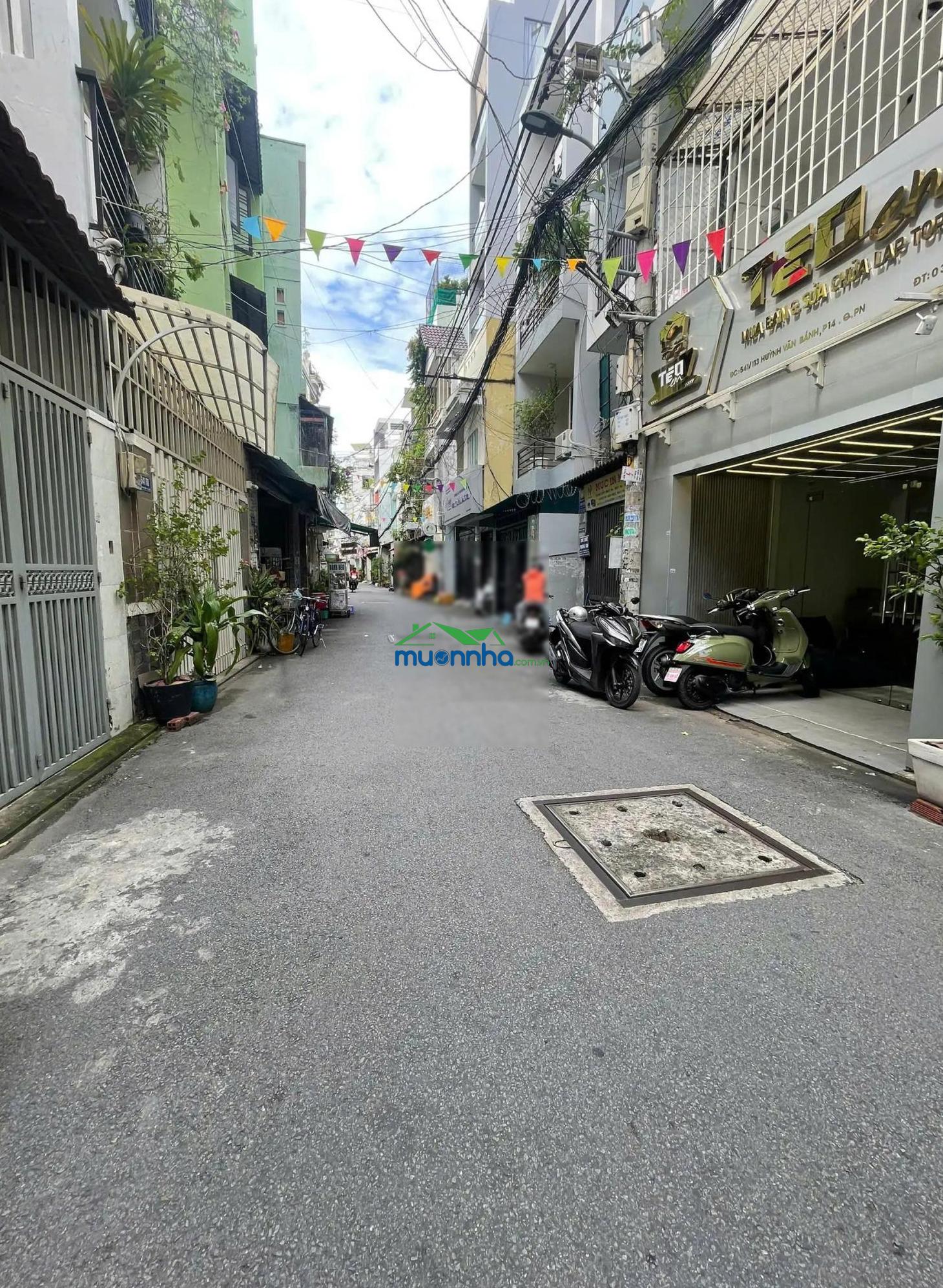 Vị trí đẹp - hẻm xe hơi huỳnh văn bánh, p14, phú nhuận - 4 tầng (4,2x17m) - vuông vức - 15 tỷ - 2