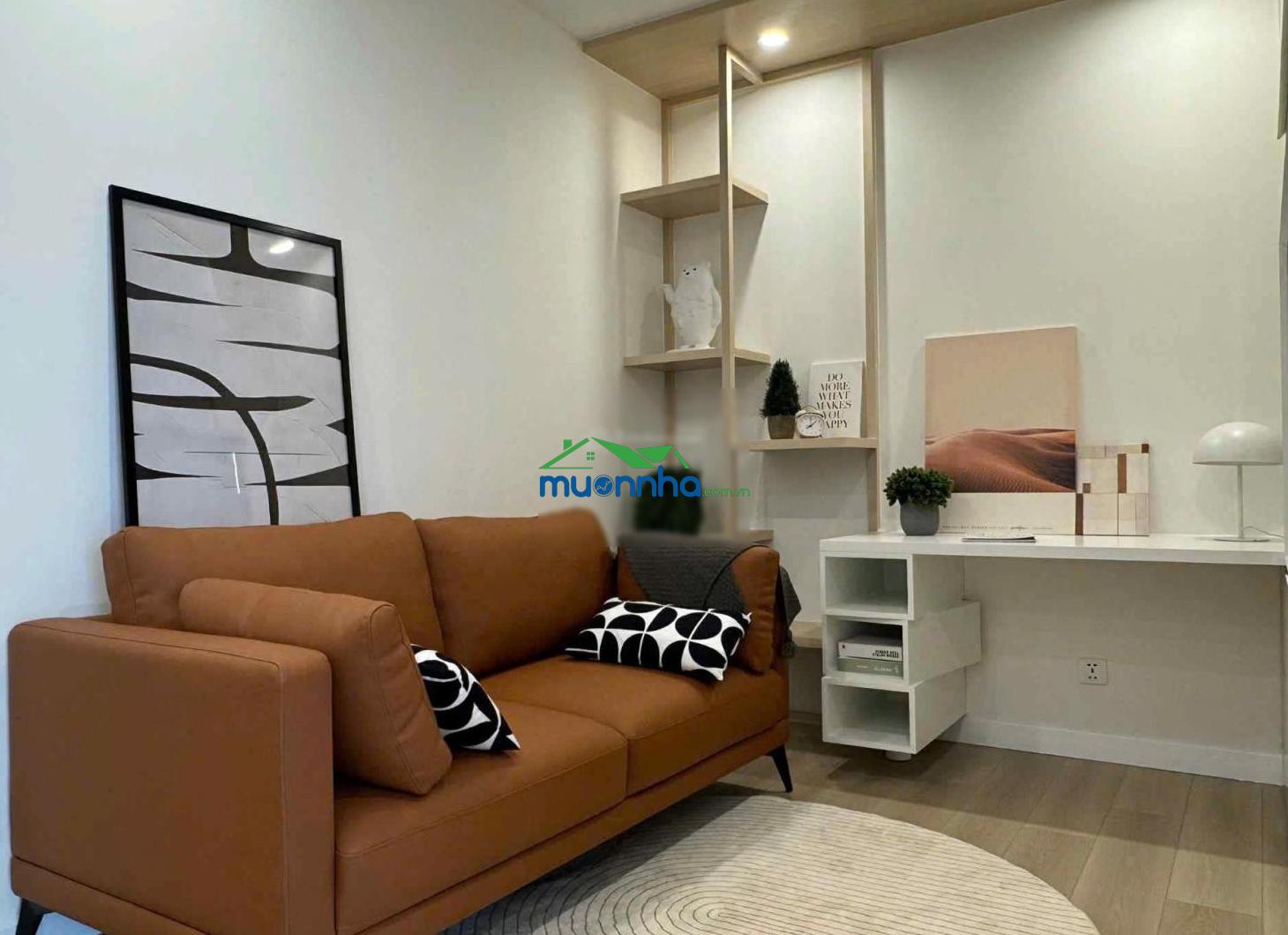 Căn hộ 1pn+ 50m2 giá 5tr/th cho căn trống tiện nghi, hướng đông nam mát mẻ tại vinhomes q9