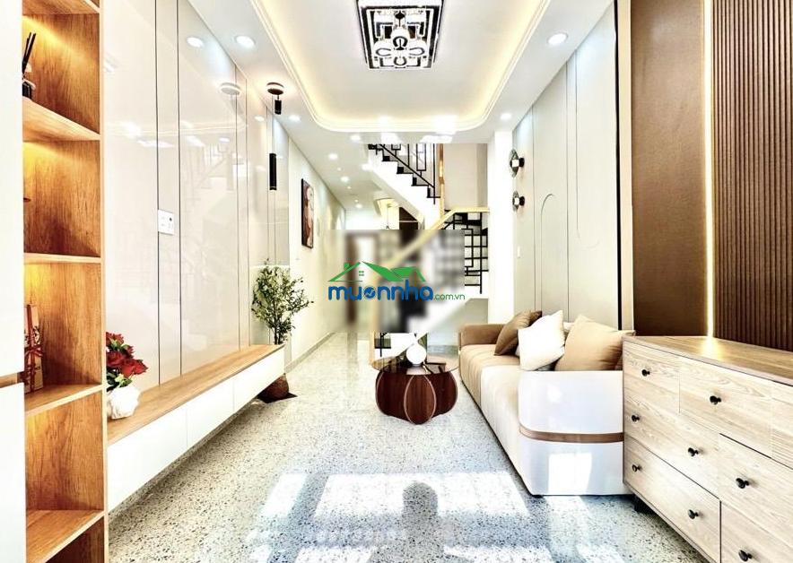 Nhà 5 tầng mới xây - hẻm xe tải 7m - bình trị đông - bình tân - gần mặt tiền