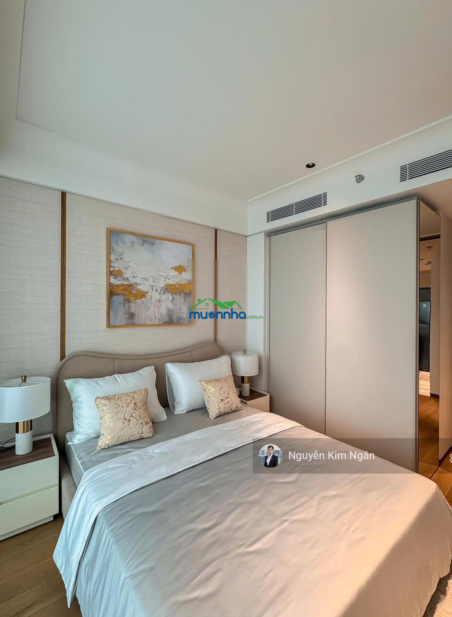Kim ngân grand marina - cho thuê căn 2pn - 2wc góc 85tr/th full nội thất, tòa sea miễn pql