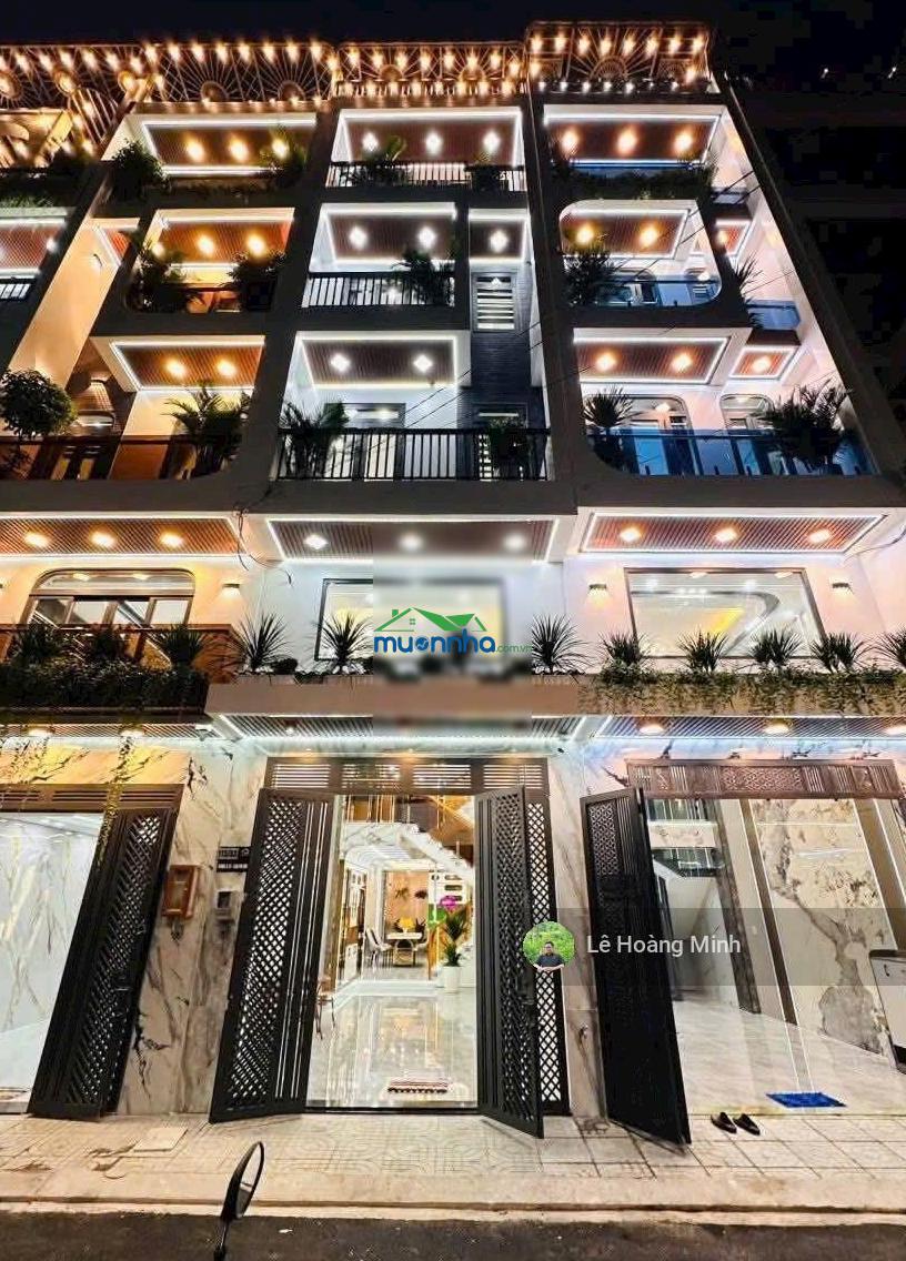 Siêu phẩm 4m x 20m có thang máy và ô chờ 1/ hẻm nhựa 8m thạnh lộc 37 - 4
