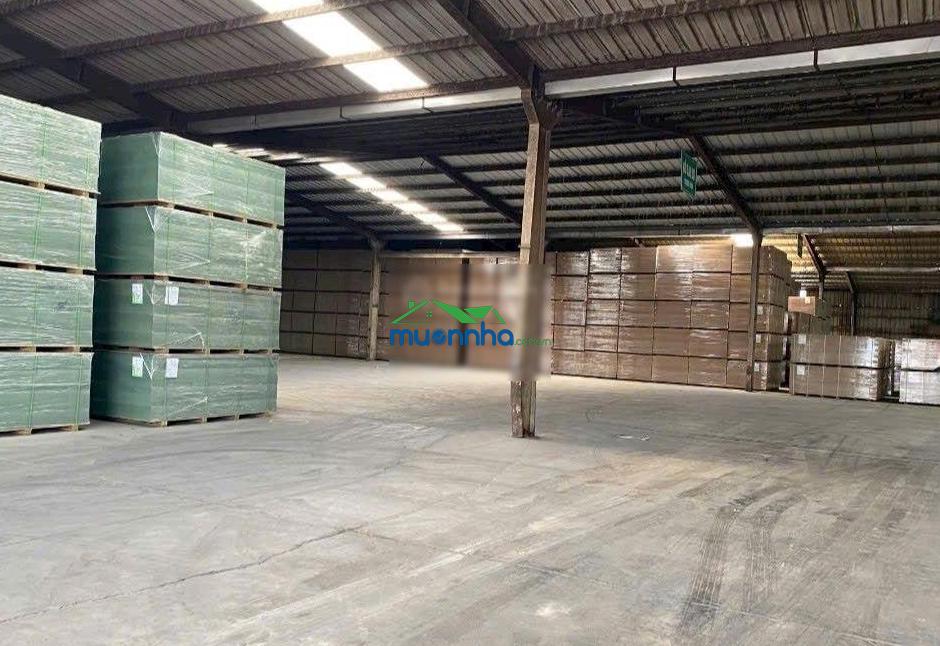 Cho thuê kho xưởng bàu bàng bình dương cũ diện tích khuân viên đất: 9.000m2 diện tích nhà xưởng