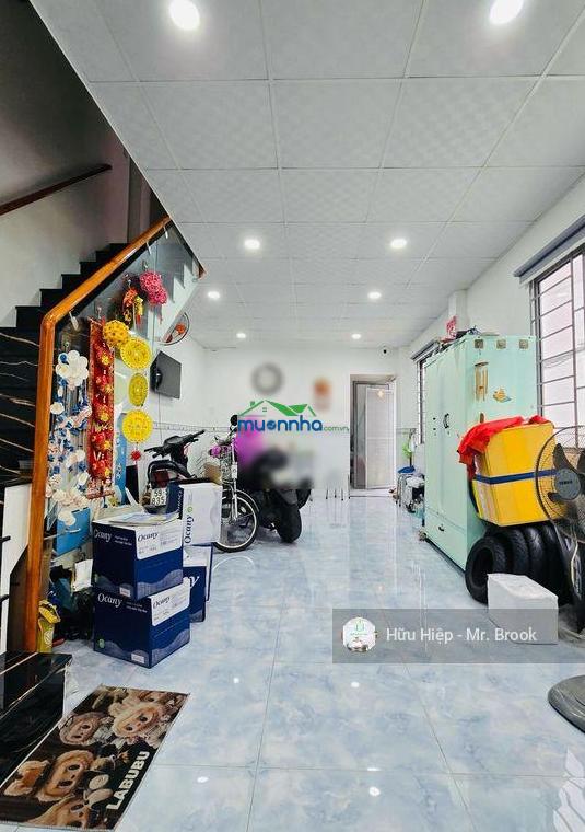 Nhà khu tân định quận 1, gần chùa nguyễn văn nguyễn - 50m², 5pn, 2 mặt hẻm, lô góc thoáng mát