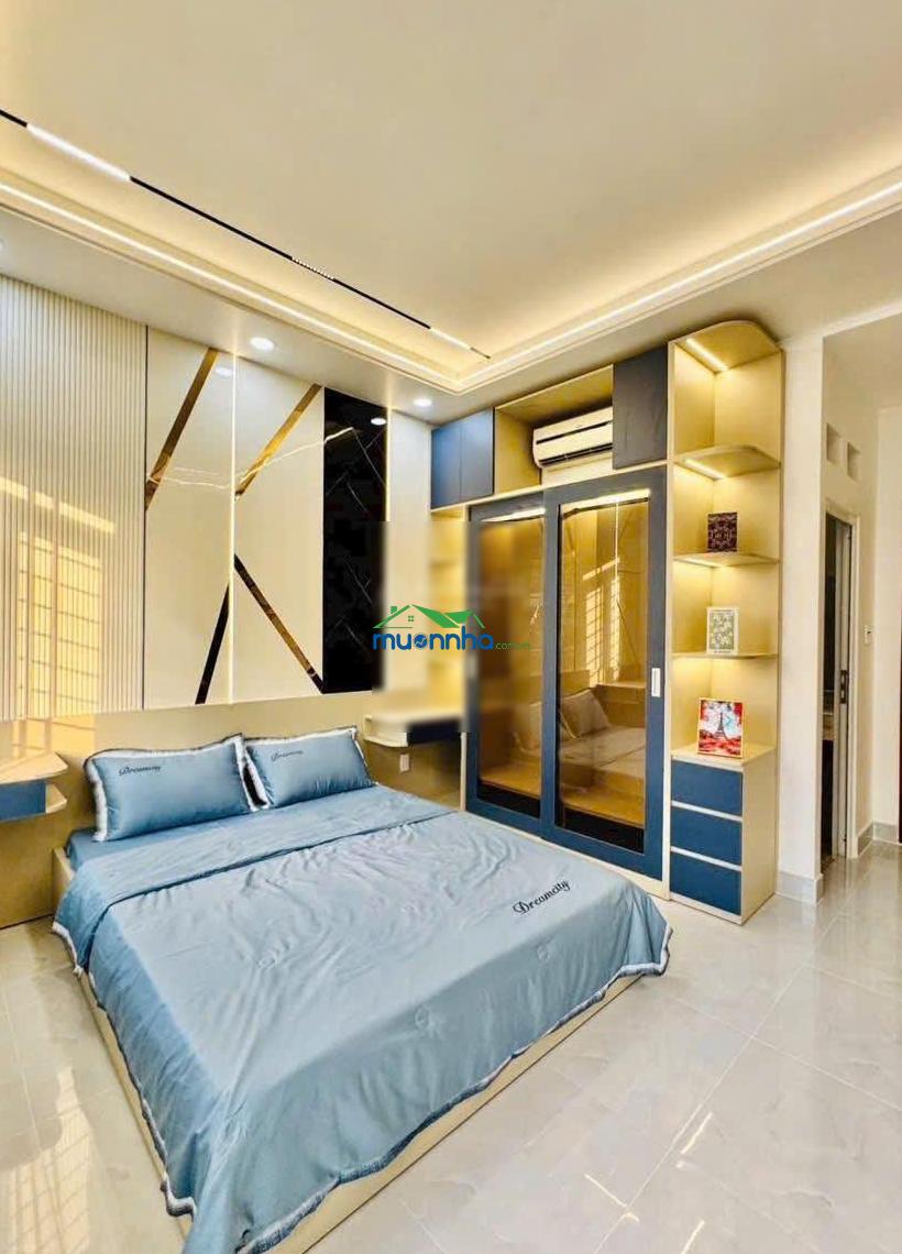 Bán nhà 4 tấm dt 80m2,giá 5tỷ150 chính chủ, ôtô vào nhà, đường hậu giang - quận 6, sát chợ bình tây - 3