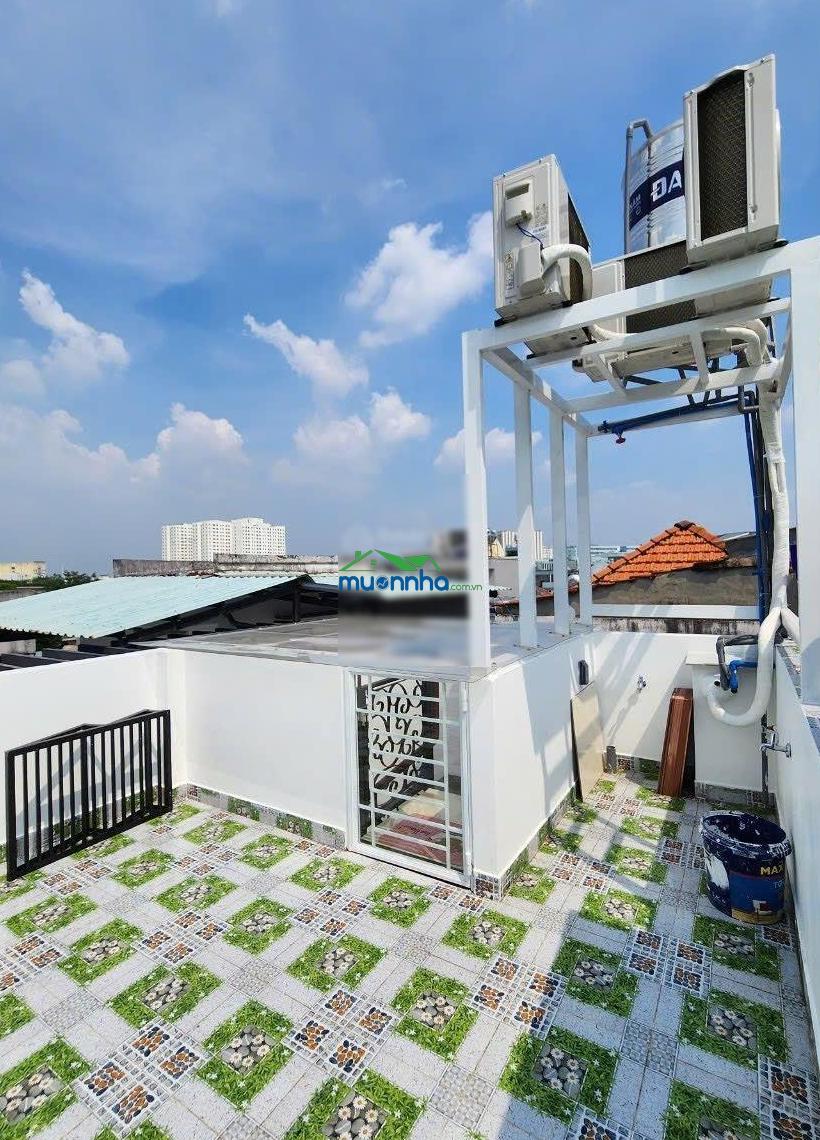1,5 tỷ đúng giá bán nhanh. khu an ninh nhất chu văn an. dt 30m² xây 1 trệt 3 lầu, sổ riêng. hẻm 5m