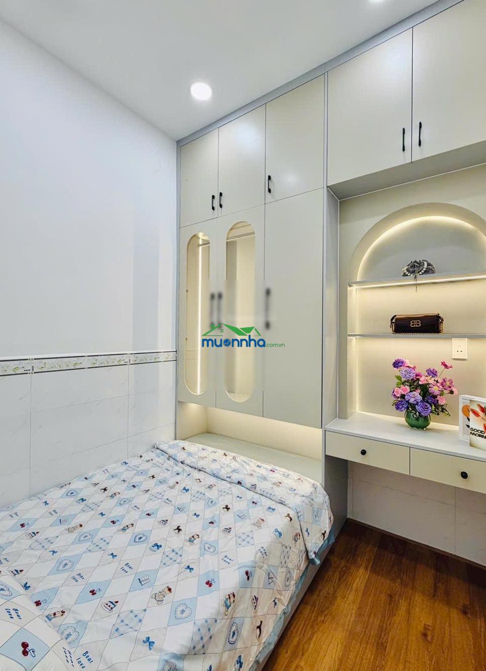 Nhà chủ mới đẹp 3,2x8 đúc trệt lầu gồm 2 pn 2wc gần ngã 3 tân sơn quang trung p8 giá 3 tỷ 880 tr - 4