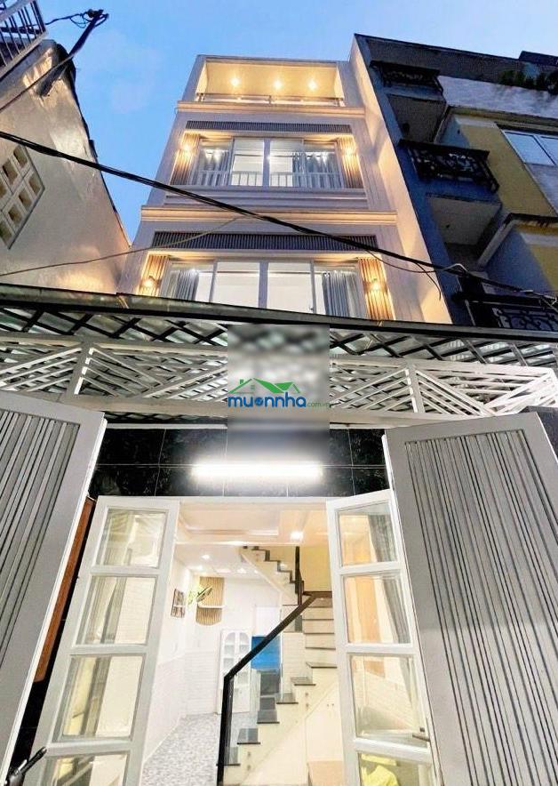 Phan văn trị - bình thạnh - nhà mới 4 tầng - sát mặt tiền - 5pn - sân xe - sân thượng - chỉ hơn 6t - 2