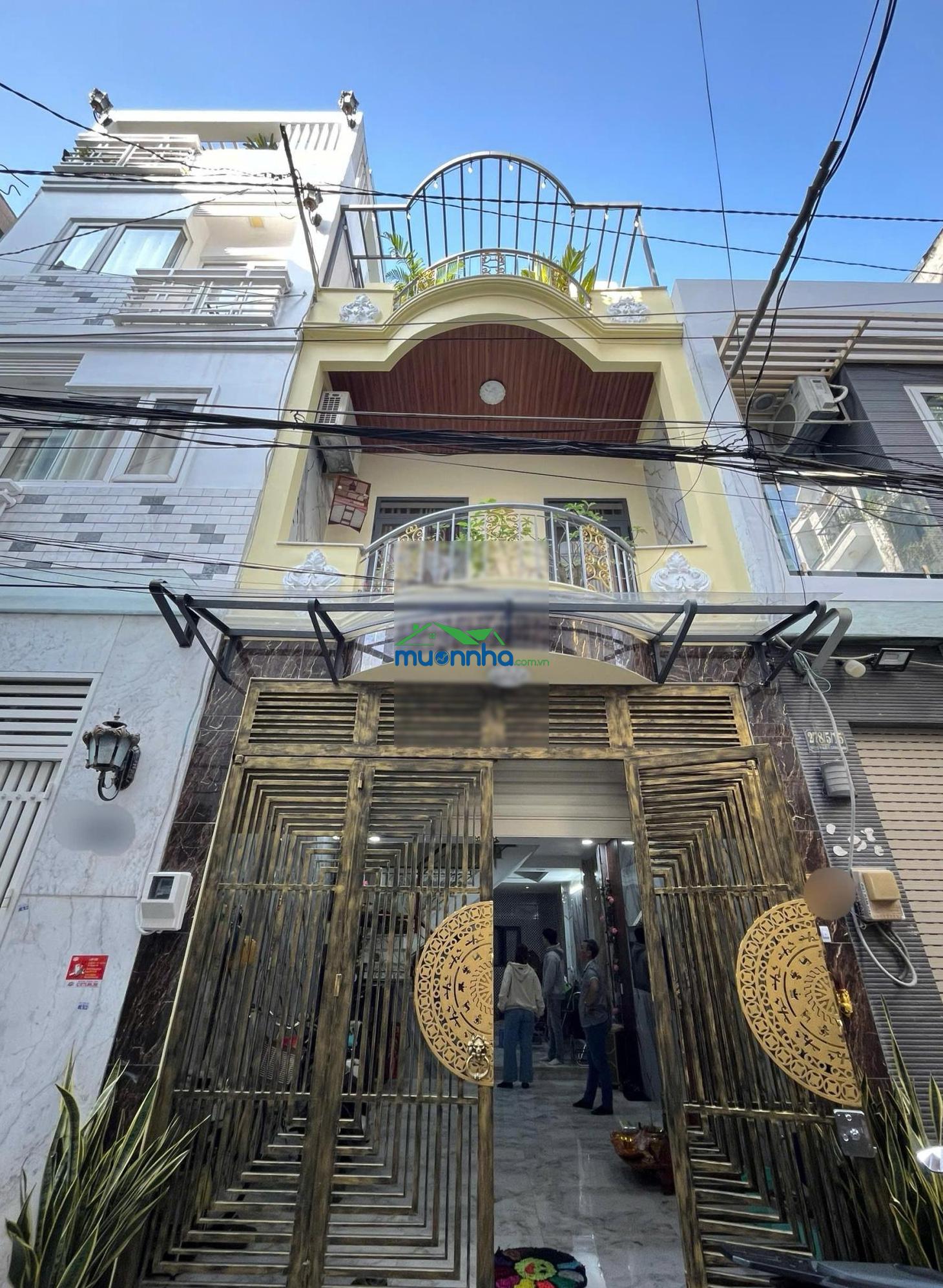 Ôtô ngủ nhà! bán nhà hxh thông nguyễn xí - nơ trang long (4x12m) - 3pn. nhà đẹp ở ngay. chỉ 8,9 tỷ - 2