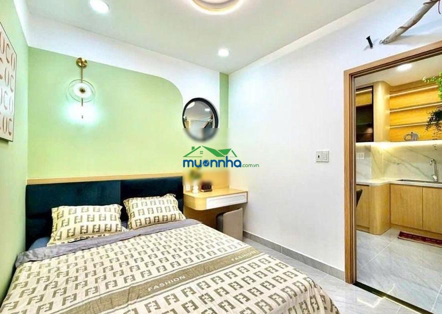 Bán gấp giảm 300tr - nhà đẹp (5.2 x 9m) (3p ngủ) gần mặt tiền phan văn trị