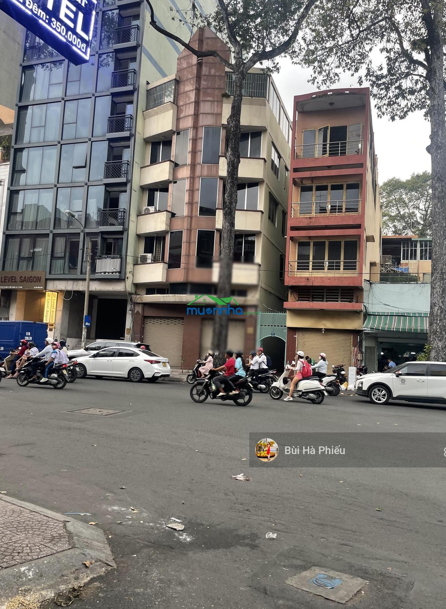 Bán nhà trung tâm bến thành quận 1 - lê thị riêng - 62m2 - 4 tầng - 5pn - thông tôn thất tùng - 4