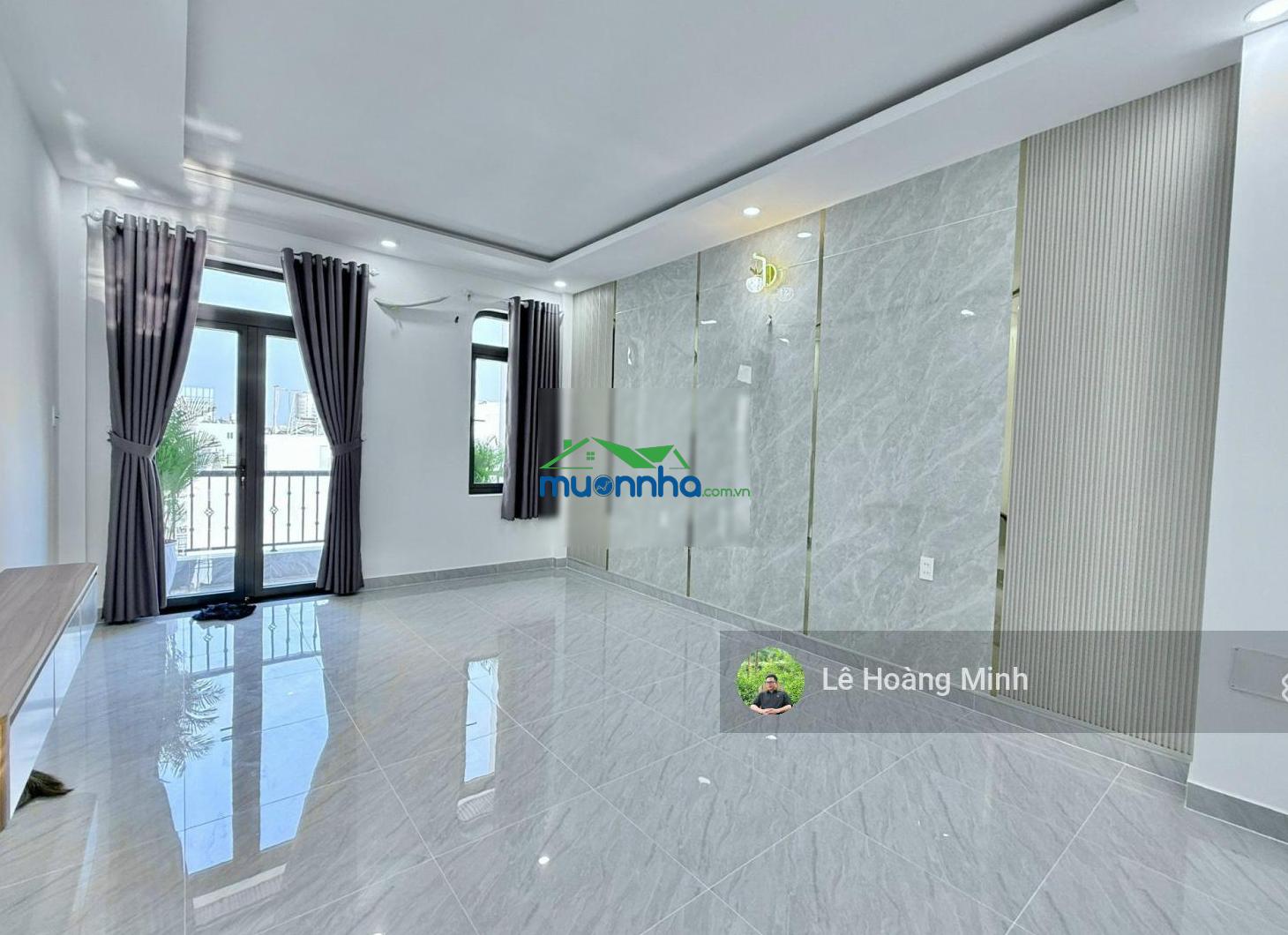 Siêu phẩm 4m x 22m. 4 tầng full nội thất 1/ hẻm 5m nguyễn thị kiểu. vị trí vip