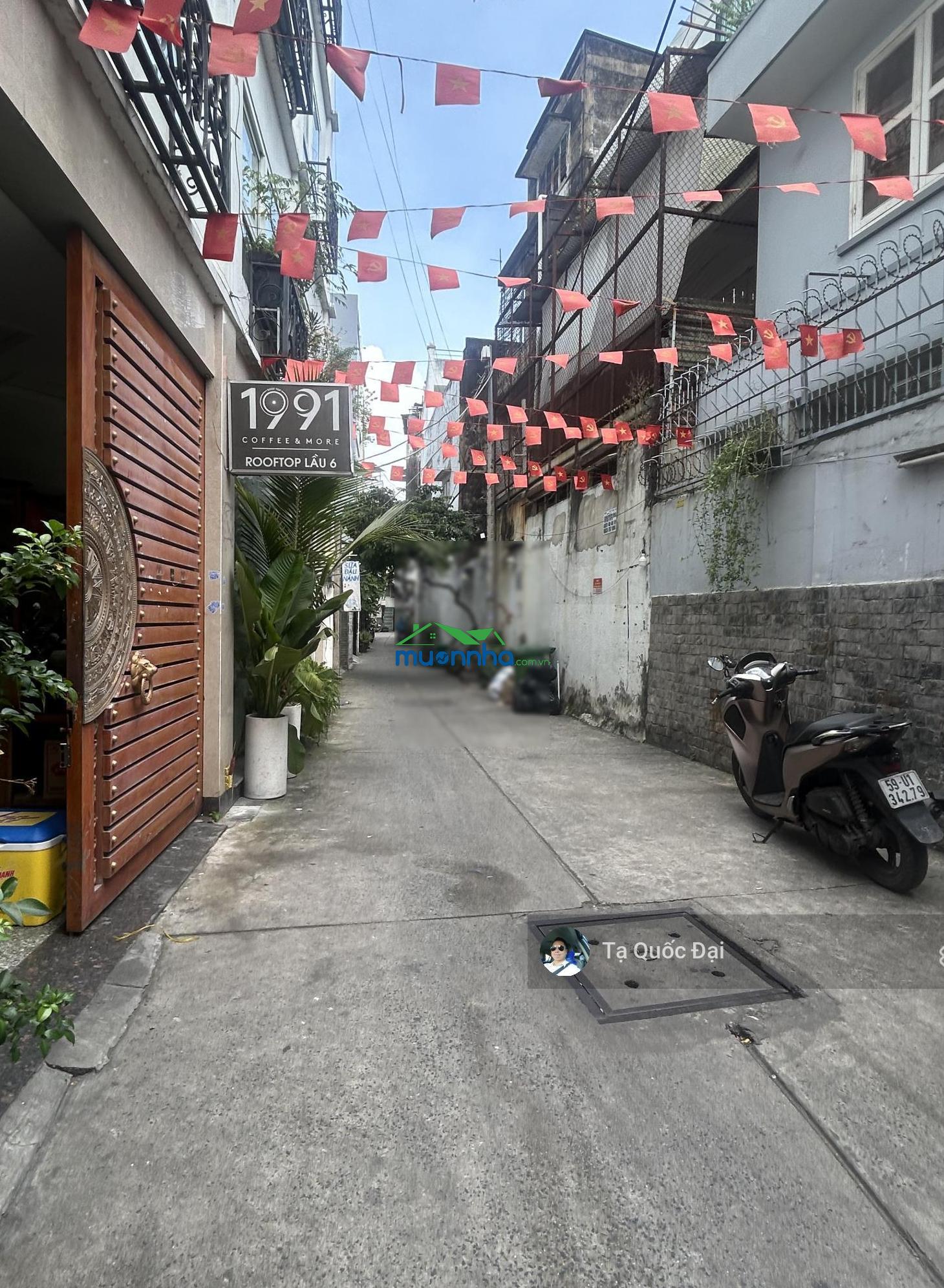 Quận 1 - võ thị sáu - 112.8m2 - 28.5 tỷ - ngang 6.4m - 3 tầng - gần cv lê văn tám - 3