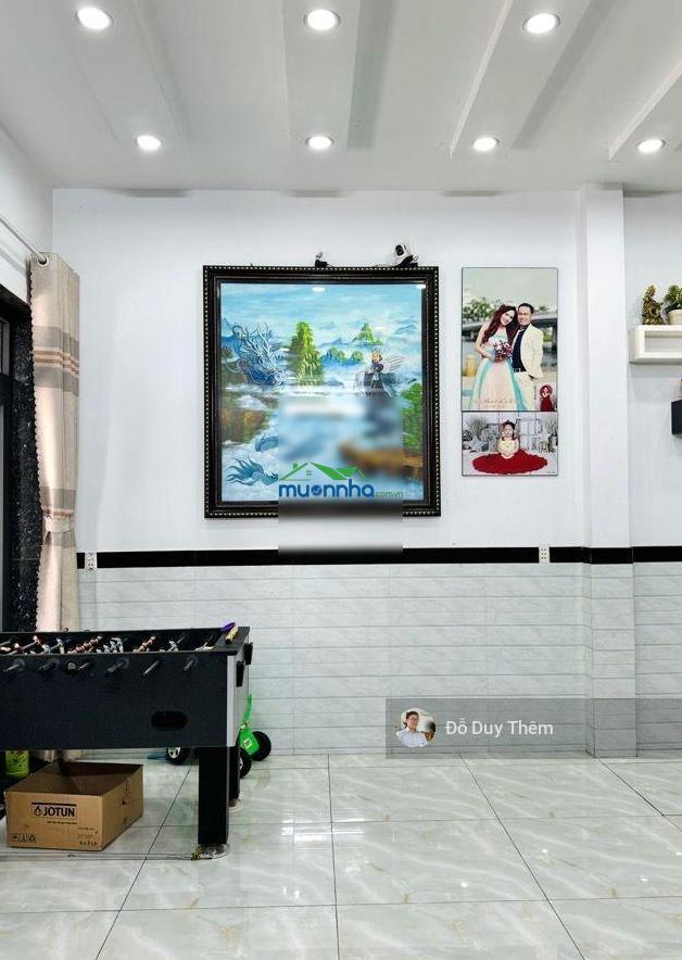 Nhà tô ký, q12, phần mềm quang trung, 130m2, ngang 6m, sổ vuông gần nhiều trường đh, hơn 6tỷ