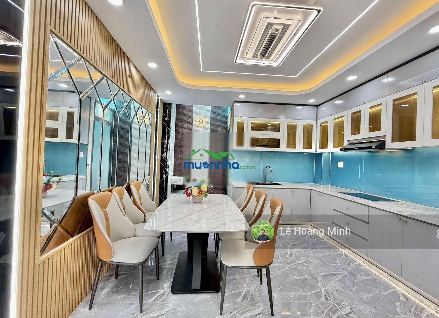 Nhà phố 4m x 14m, 4 tầng full nội thất 1/ ngắn đường lâm thị hố - 2
