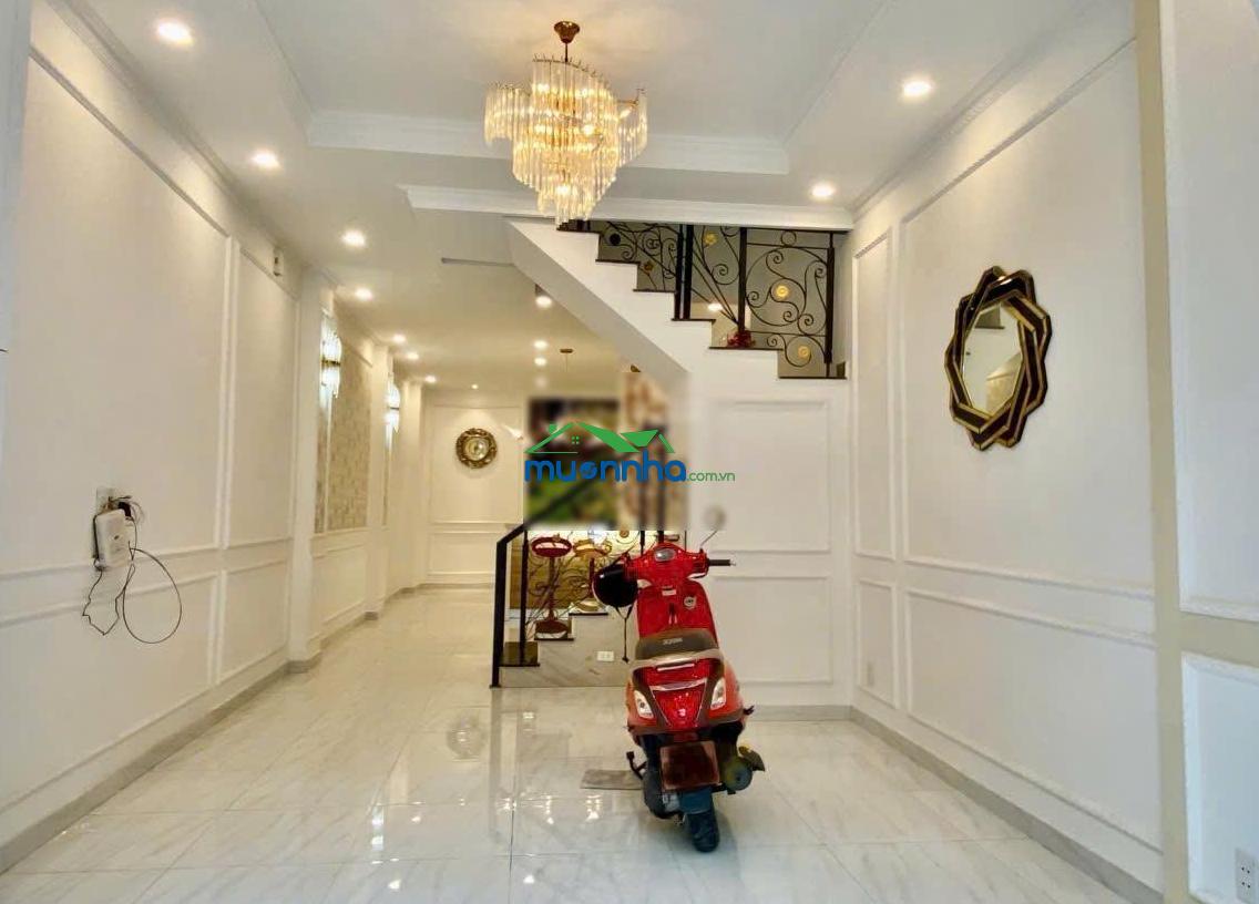 Nhỉnh 13 tỷ sở hữu nhà mới 4 tầng hẻm 8m đường cmt8. dt 4,6*16m. nội thất cao cấp - 4