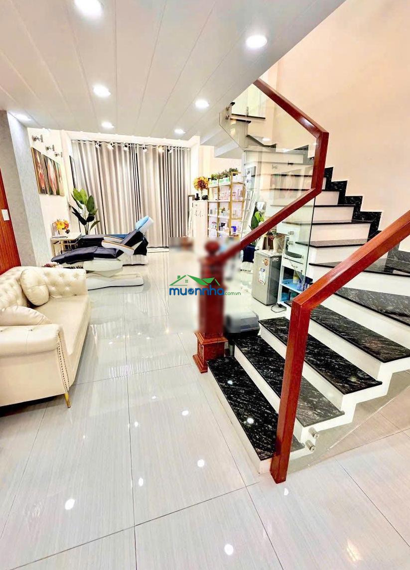 Nhà đẹp 5 tầng,hẻm ôtô khu phân lô, gần chợ an nhơn, đường số 30 p6 gò vấp _ 0934 177 *** - 2