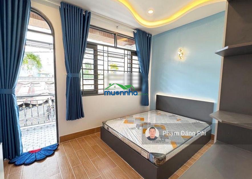 Ô tô đỗ cổng - cách 1 căn ra mặt tiền - nhà mới full nội thất - có pn tầng trệt cho người lớn tuổi.