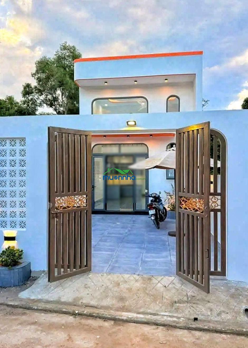 Bán nhà cấp 4 sổ hồng riêng, diện tích 100m2 ngay chợ đầu mối bình điền giá 690triệu - 2