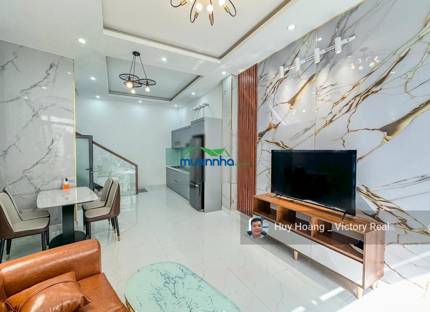 Nhà mới 3 tầng gần chợ bà hoa - trần mai ninh - nở hậu 5m - giá chỉ 5.9 tỷ - 4
