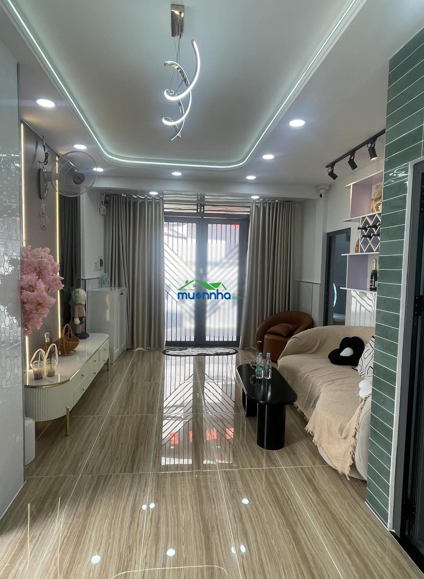 Nhà đẹp 4pn full nội thất, hẻm xe hơi lê hoàng phái - 4.65 tỷ - 3
