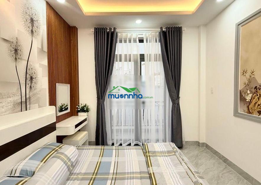 Bán nhà xây mới khu đồng bộ cao tầng - hẻm xe hơi né nhau - 2