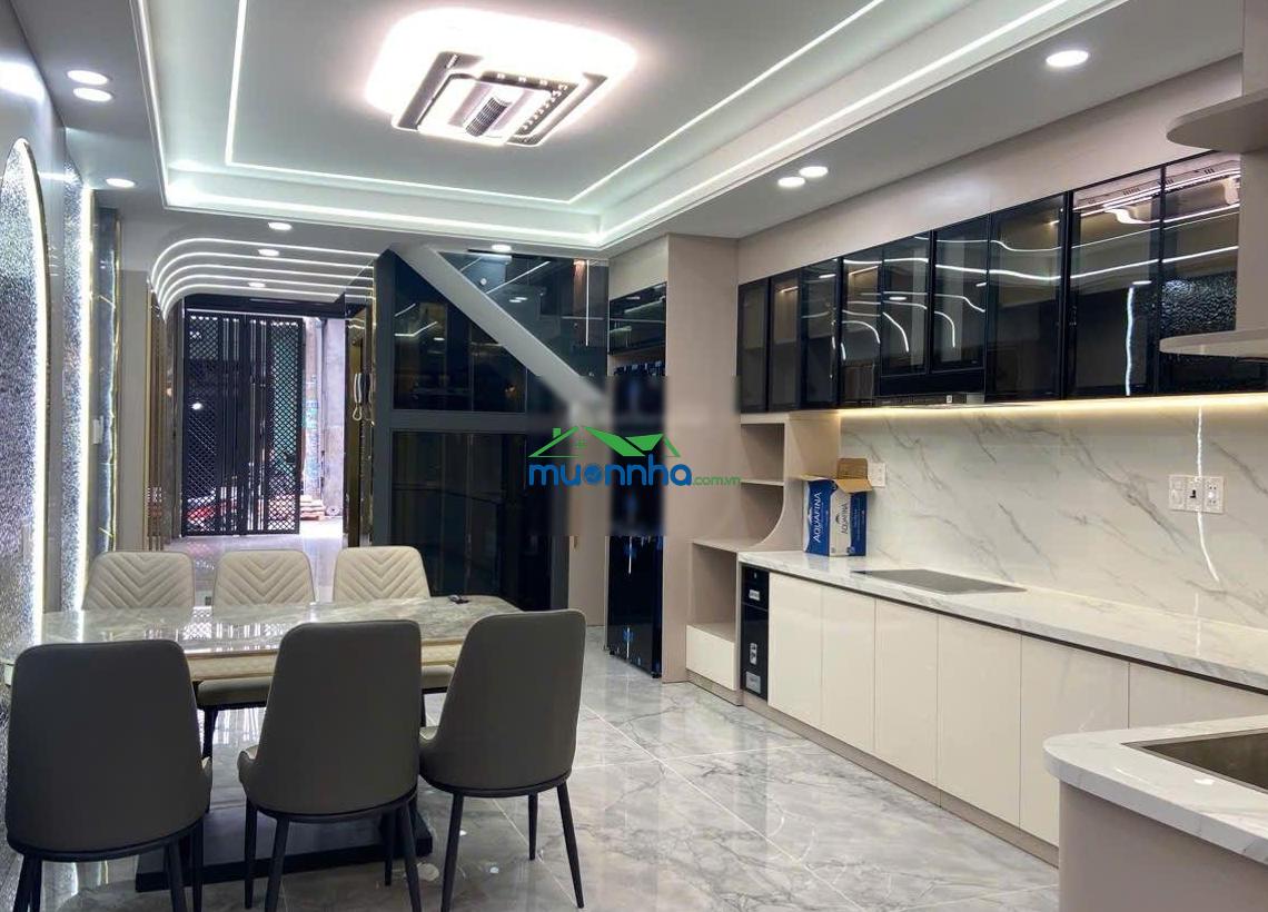 Nhà 4x18m đường 8m, 5 tầng có thang máy gần lâm thị hố trung mỹ tây - 2