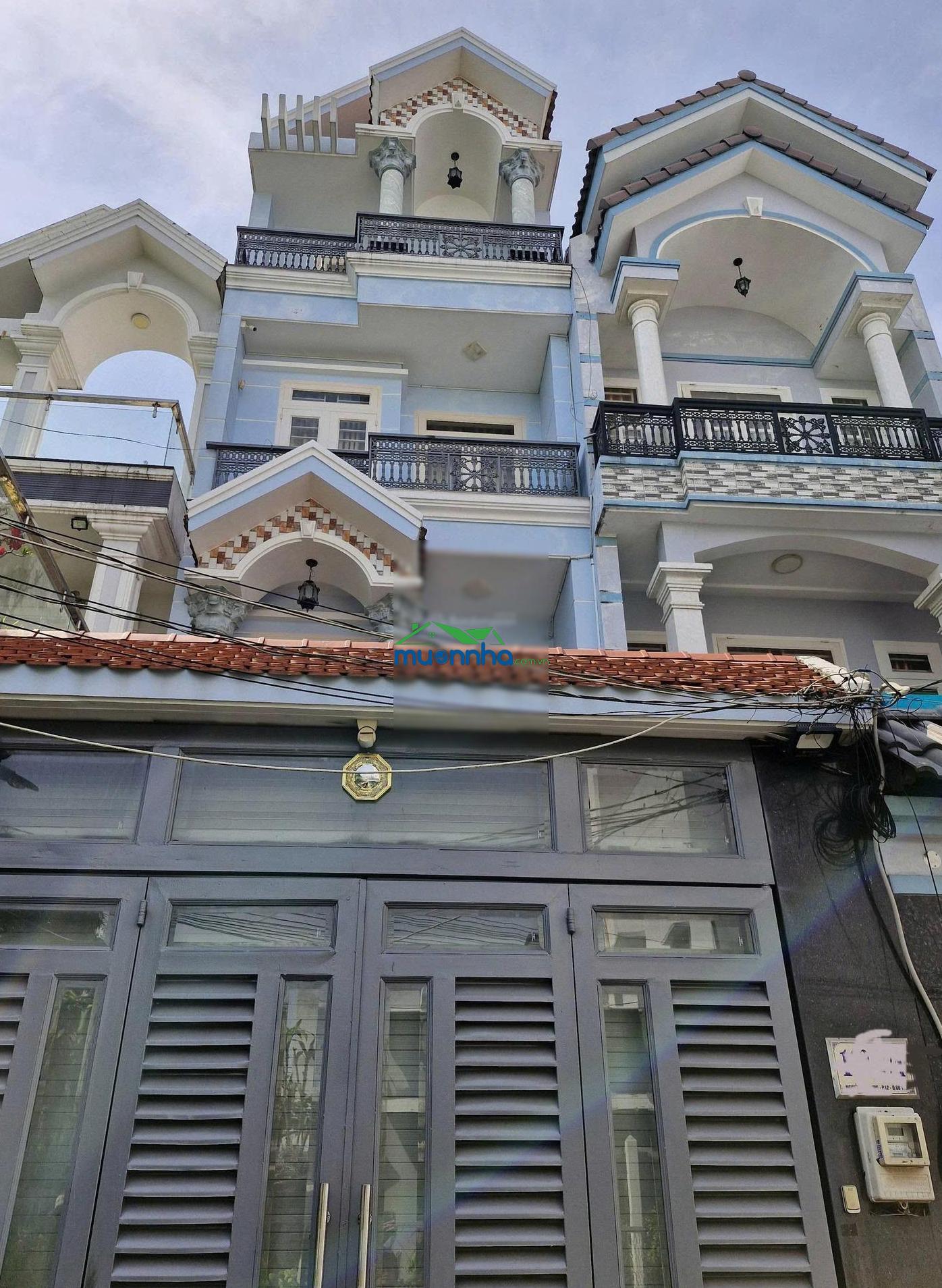 Nhà 4 tầng hxh nguyễn duy cung, dt: 4m x 22,5m - giá: 8,5 tỷ