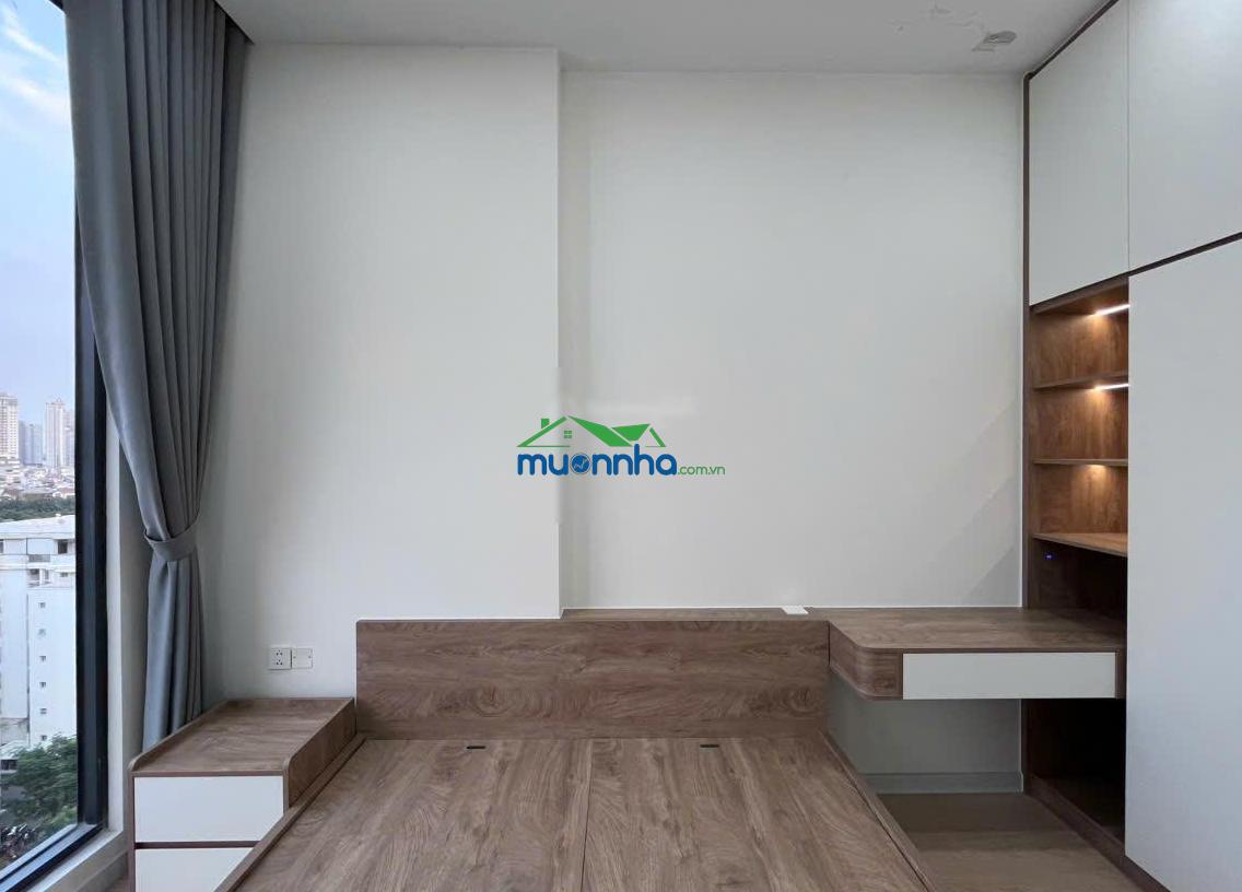 Cho thuê nhà mới aurora 2pn full nt lầu cao view thoáng 24tr bao pql