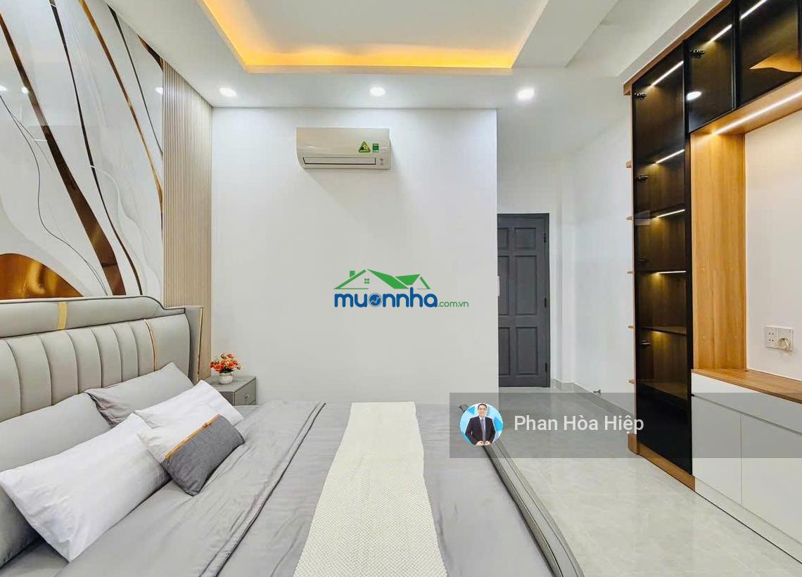 Nhà mới hxh hồng bàng, 60m2, 5 tầng 5pn 5wc thiết kế hiện đại, cách thuận kiều plaza khoảng 100m - 2