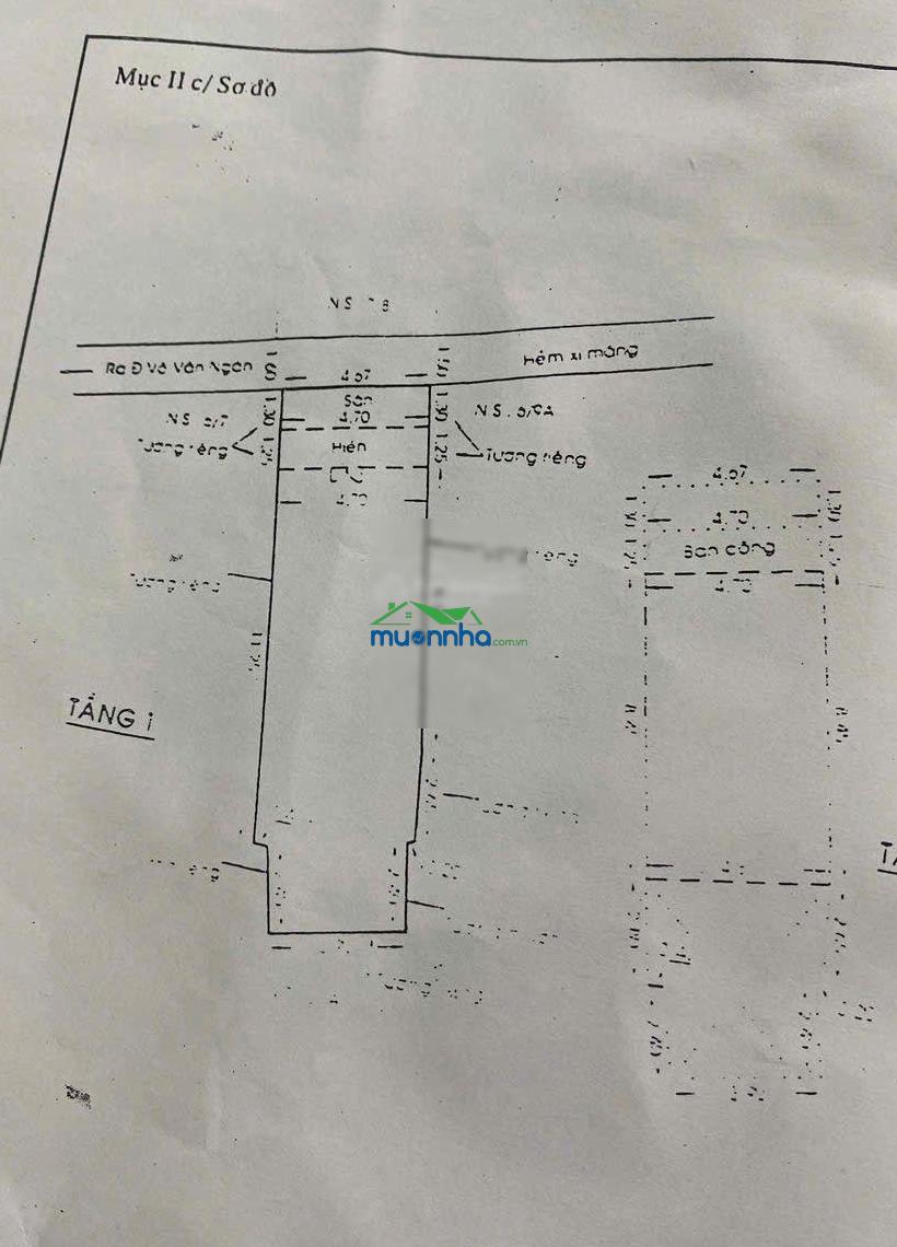 5,3 tỷ còn tl - nhà 75m² - 2 pn, cách mt võ văn ngân 20m! - 2