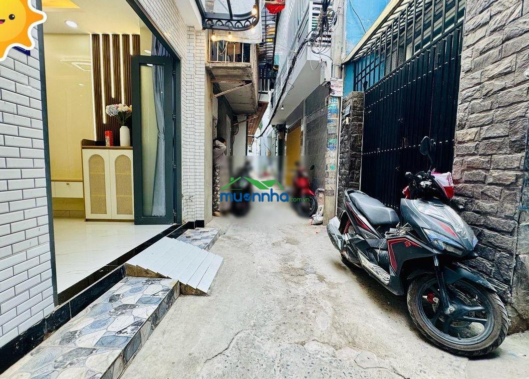 Nhà mới cách mạng tháng 8, quận 3, gần công viên lê thị riêng - 3 tầng, full nội thất, vào ở ngay