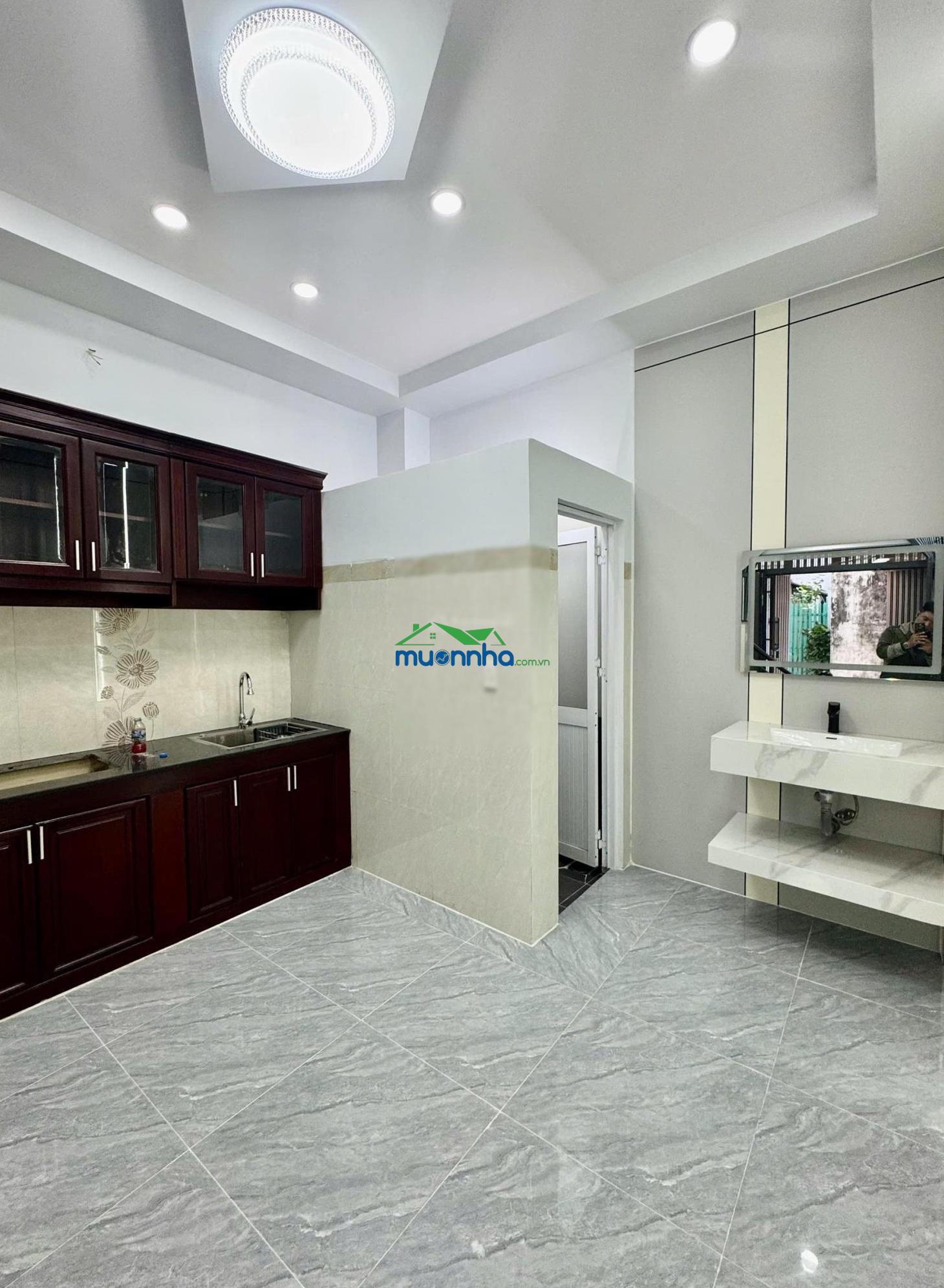 40m², bán nhà quang trung, 4 tầng, 4pn, hxh, p10 gò vấp, 4 tỷ hơn (ngay bv hồng đức) - 4