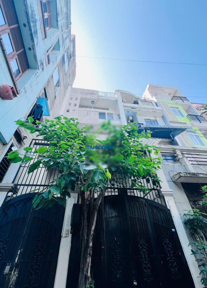 (Khu vip q.10) hẻm xe hơi thông - bán tòa nhà 5 tầng tô hiến thành (73m²) ngang gần 5m, 6 phòng - 3