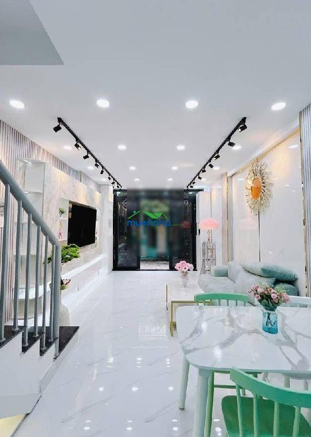 Bán nhà tân hưng. cạnh lotte. 4 tầng 5 phòng ngủ. dt: 3.7m x 9m. hẻm oto. sổ hồng. giá chỉ 7.5 tỷ - 2