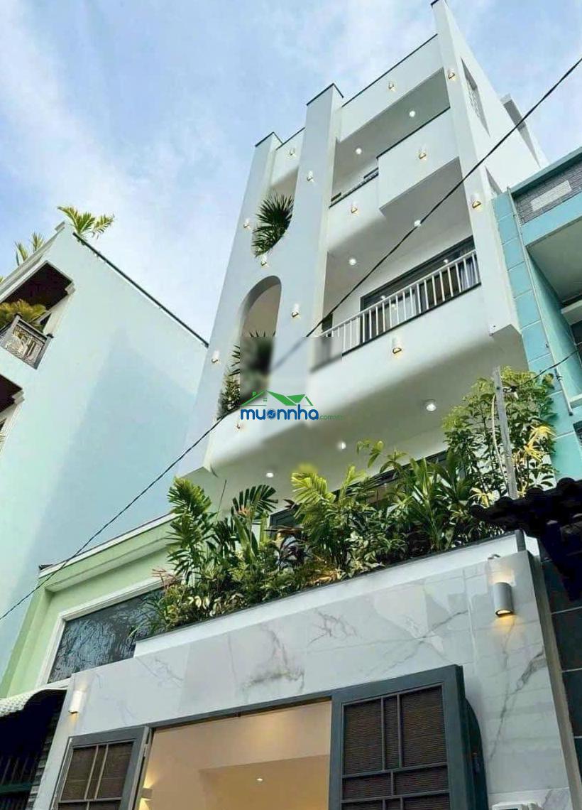 Có nhà ngay tân bình dưới 4 tỷ. nhà 55m² hoàng sa xây 1 trệt 3 lầu. sổ riêng hoàn công, hẻm 4m hơn