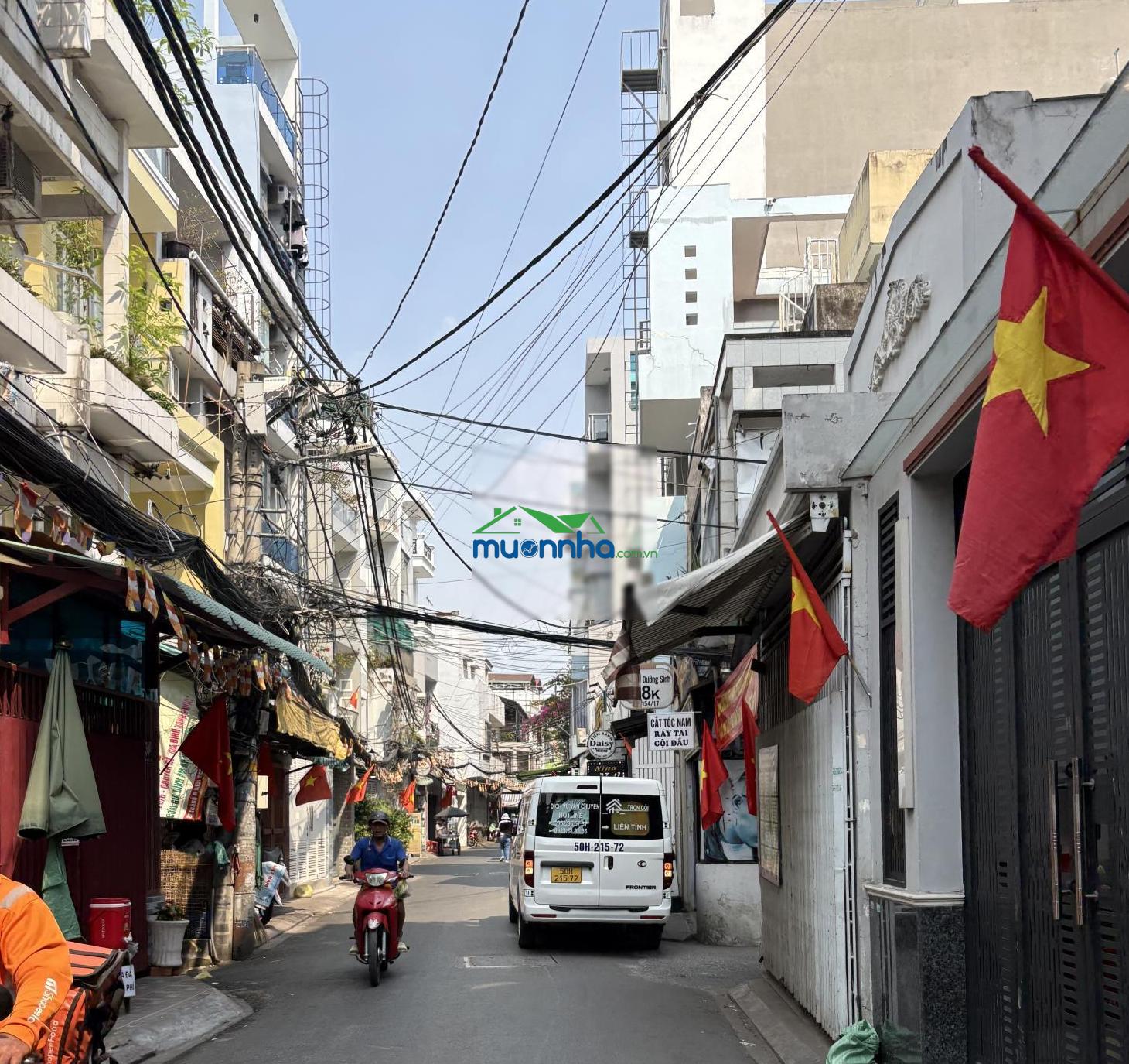 Nhà đường xe hơi 6m gần parc mall tạ quang bửu, quận 8, 68m2, chỉ 7,x tỷ