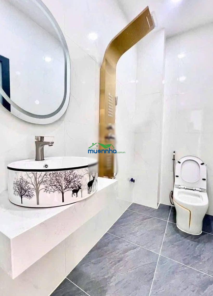 Hạ giá bán căn nhà mới xây p. thới an mới full nội thất tặng kèm giá rẻ như lô đất