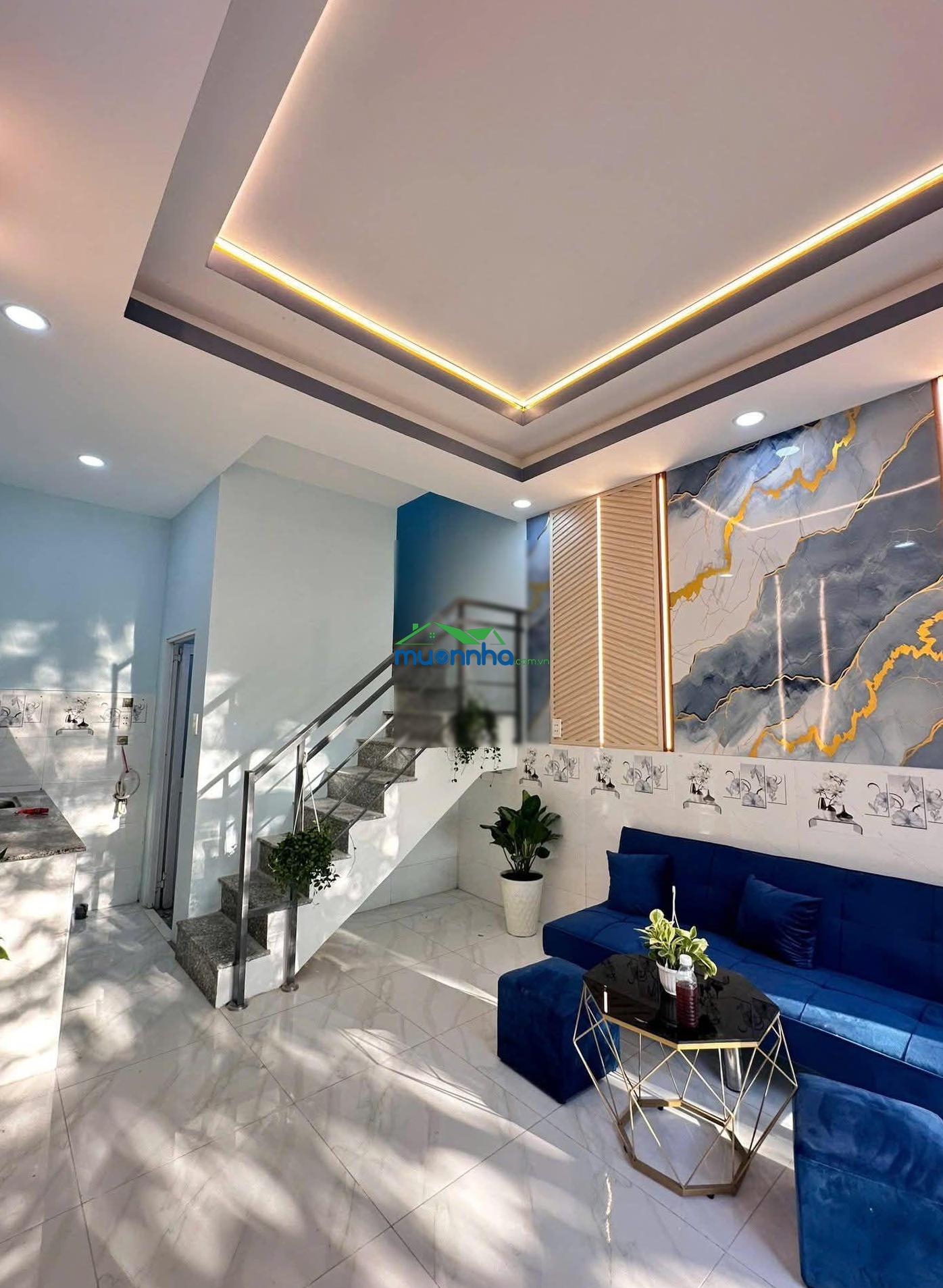 Nhà riêng, 1 trệt 1 lầu 1 lửng ngược, 56m2 tại nguyễn văn bứa, hóc môn - 3